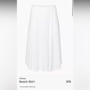 Aritzia Wilfred Beach Skirt
